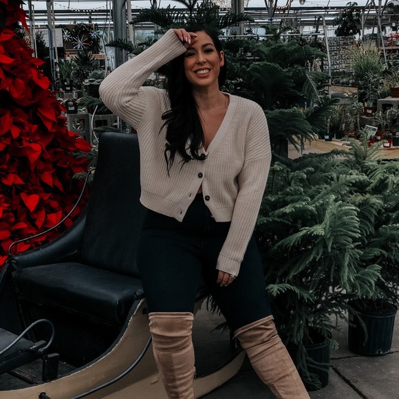 Ribbed button cardigan - Picture 1 of 1